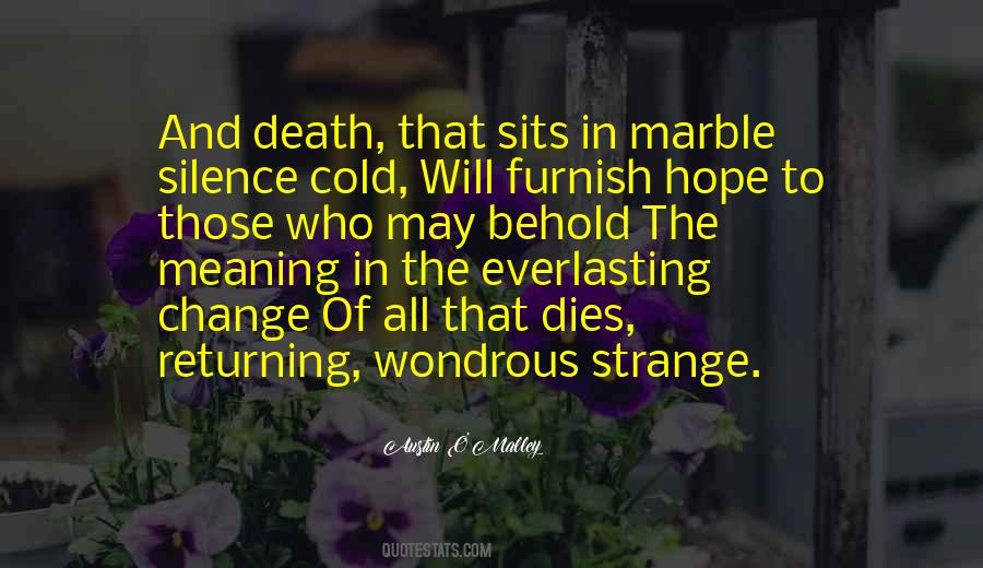 Quotes About Silence And Death #1150569