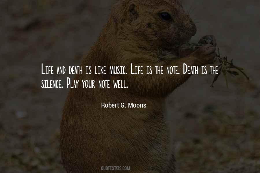 Quotes About Silence And Death #1591922