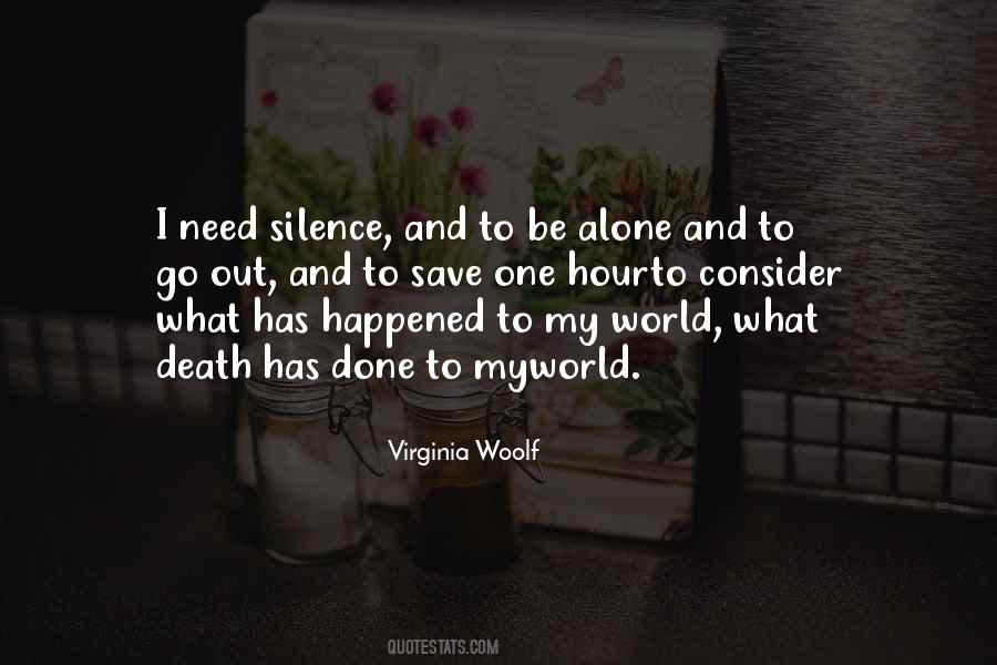 Quotes About Silence And Death #1684280