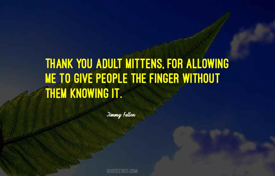 Funny Finger Sayings #437915