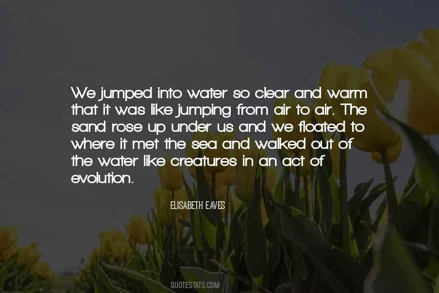 Quotes About Jumping Into The Water #163231