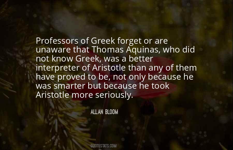 Quotes About Aquinas #1681442