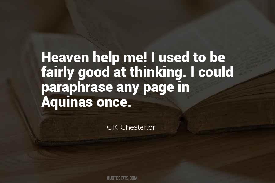 Quotes About Aquinas #428372