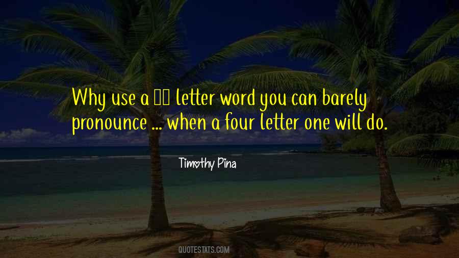 Four Letter Sayings #1027860