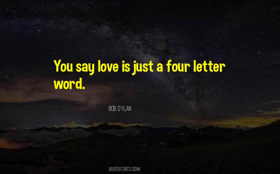 Four Letter Sayings #253052