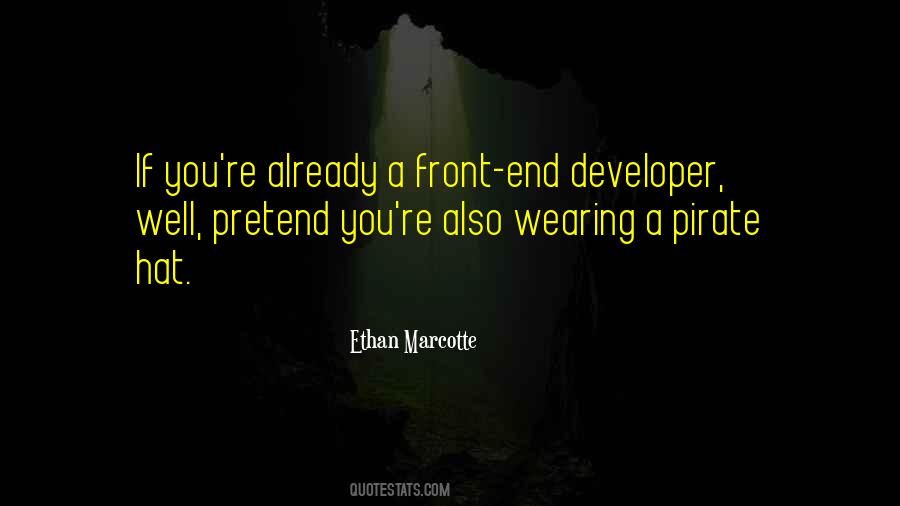 Front End Sayings #235507