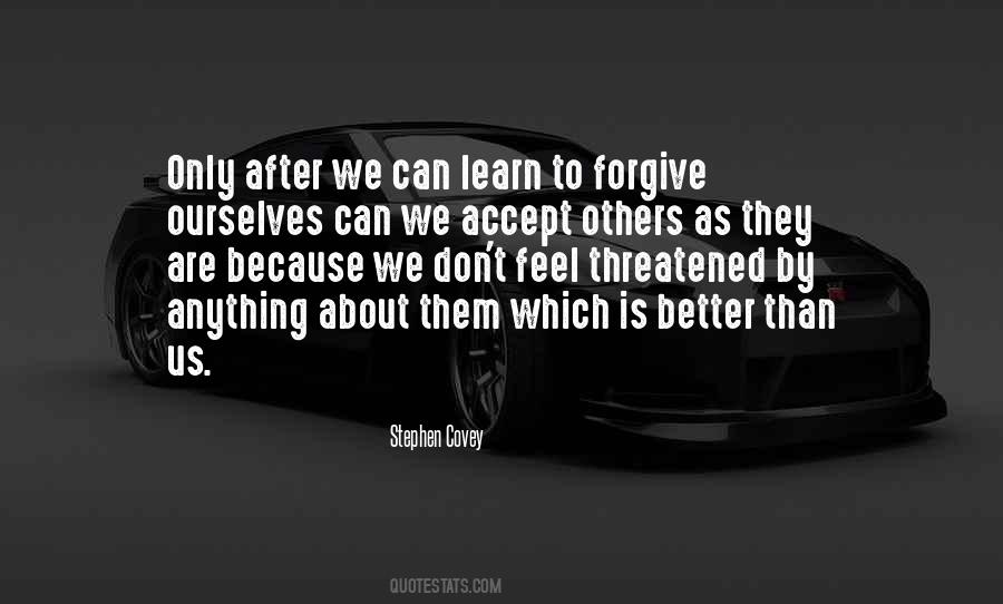 Learn To Forgive Sayings #1401748