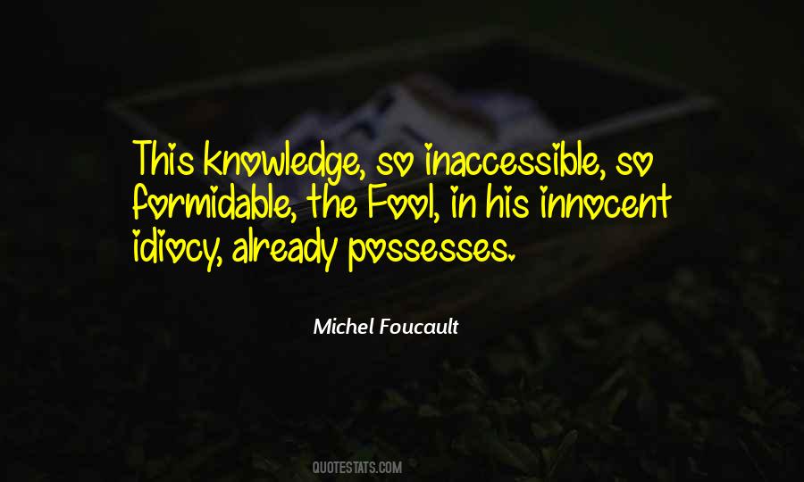 Michel Foucault Sayings #1005990