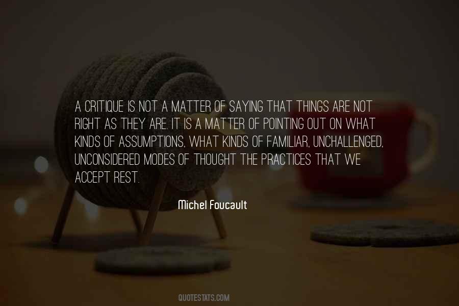 Michel Foucault Sayings #280417