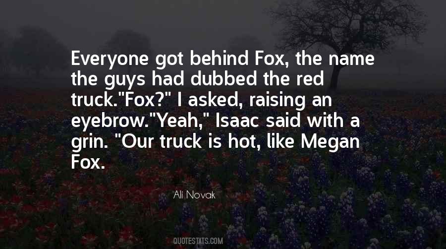 Red Fox Sayings #1649087