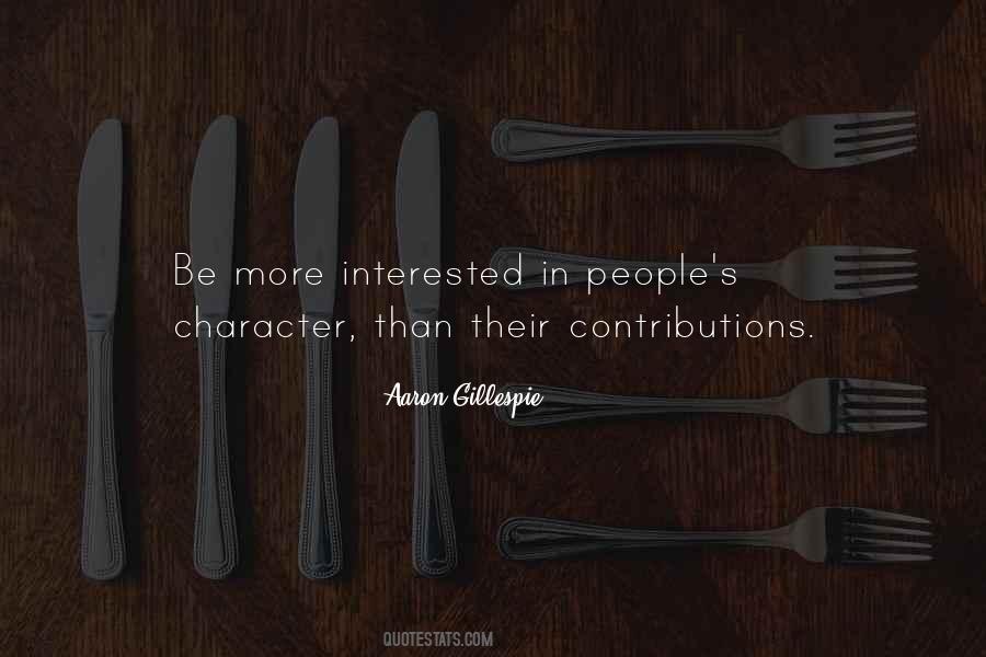 Quotes About People's Character #1083641