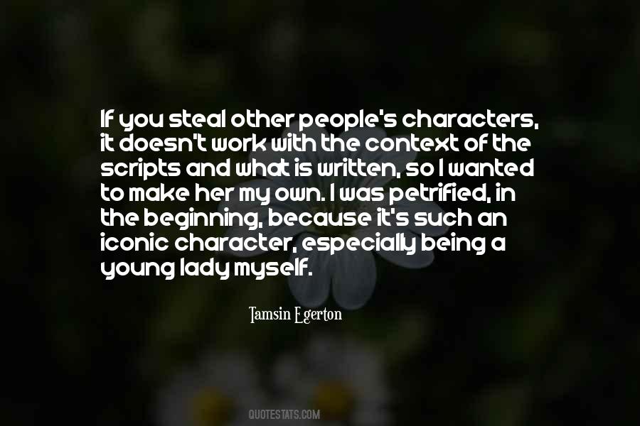 Quotes About People's Character #138921