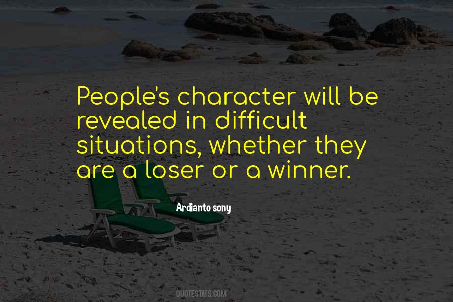 Quotes About People's Character #790930