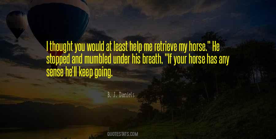 Quotes About You And Your Horse #1070965