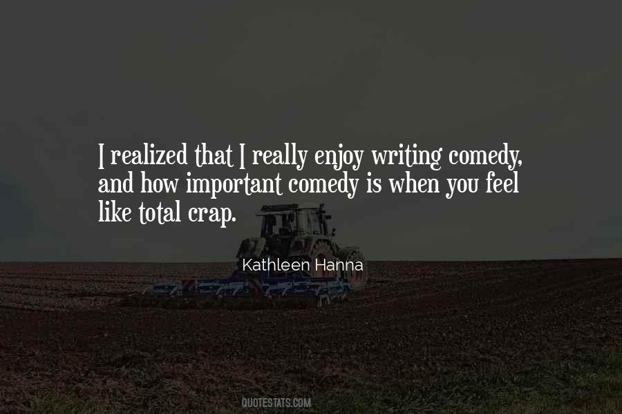 Feel Like Crap Sayings #804482