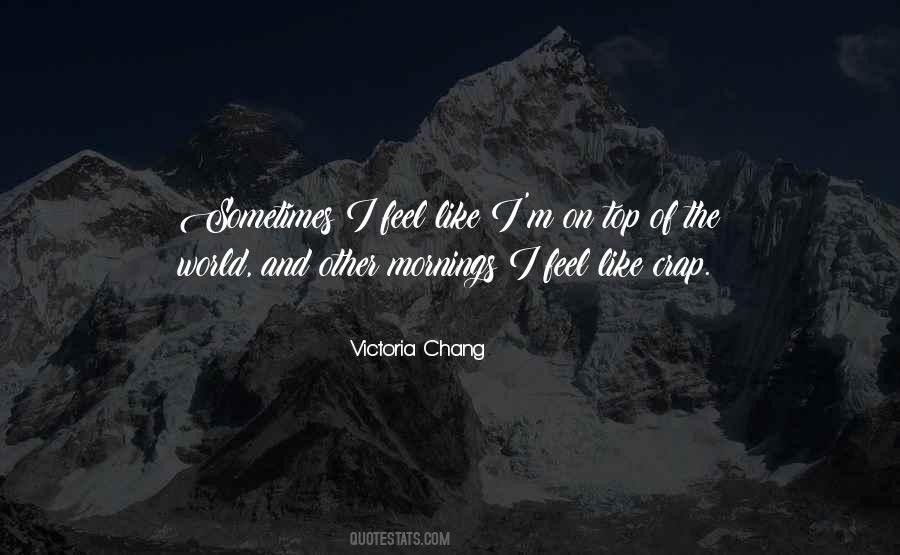 Feel Like Crap Sayings #917634