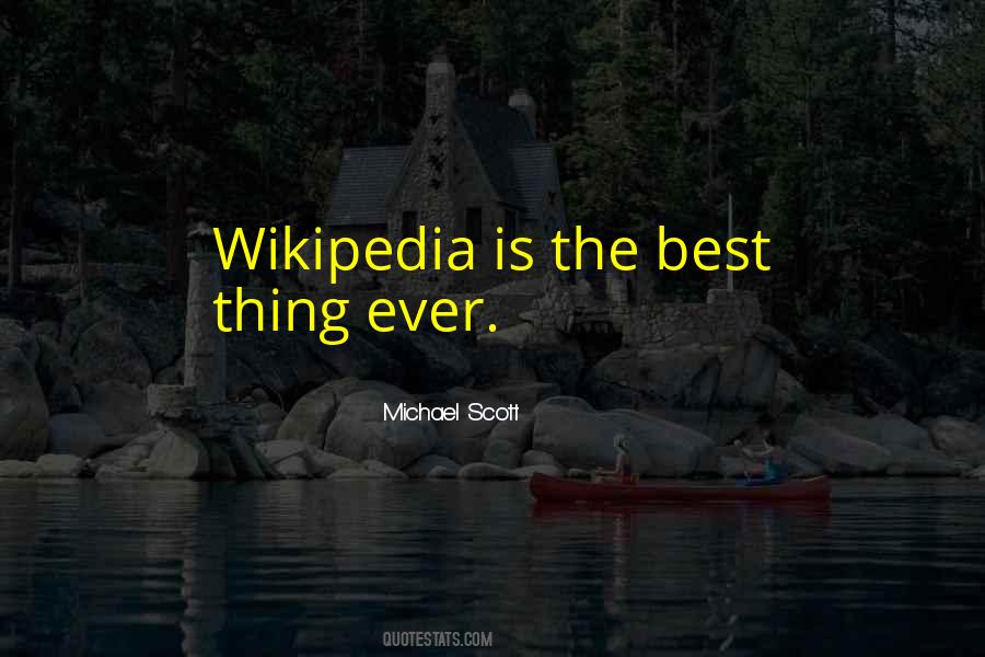 Quotes About Wikipedia #146388
