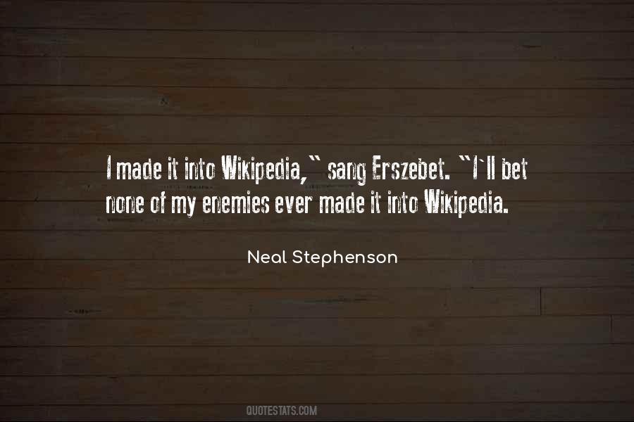 Quotes About Wikipedia #422315