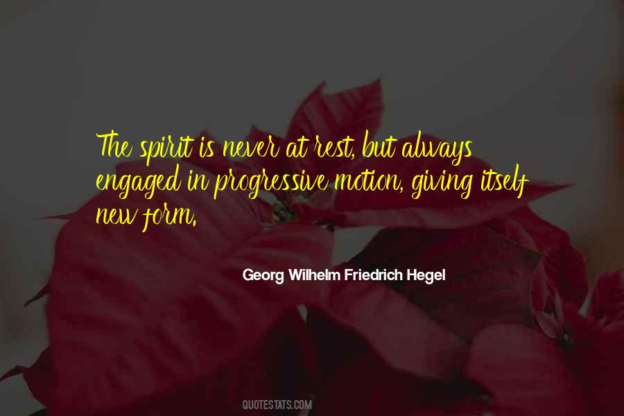 Georg Hegel Sayings #462992