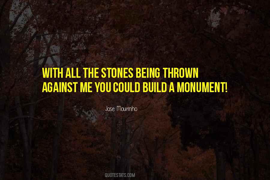 Quotes About Stones #1688791
