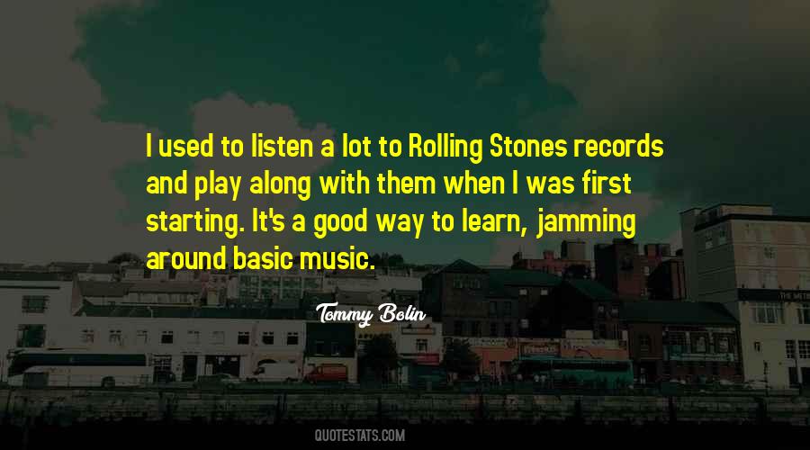 Quotes About Stones #1691903