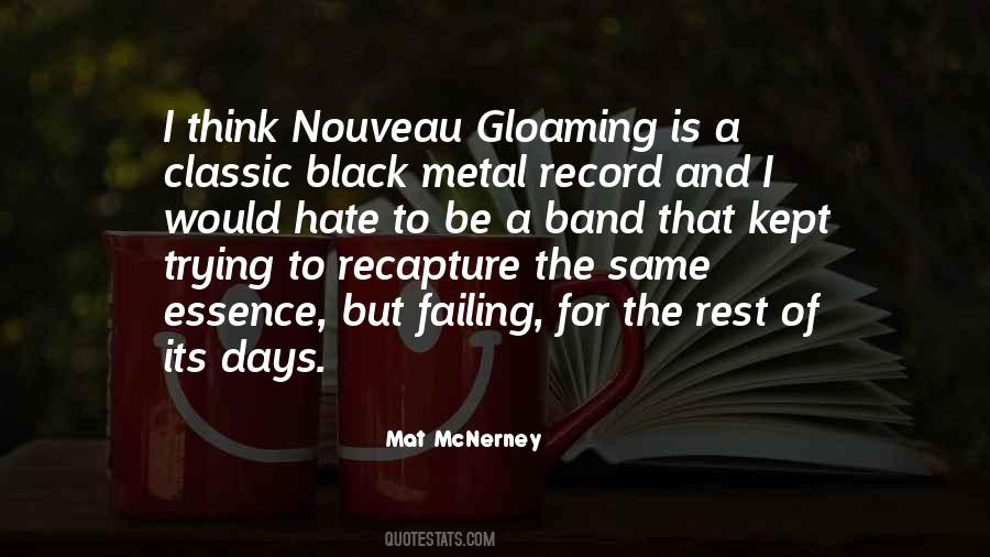 Quotes About Metal #1474407