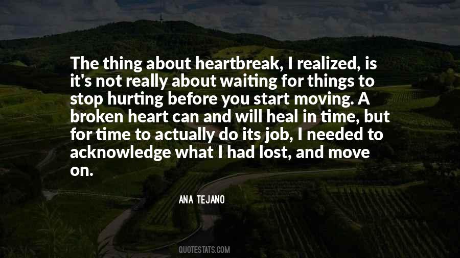 Quotes About Hurting Heart #1627848