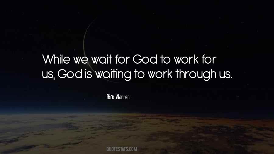 Quotes About Doing Work For God #46909