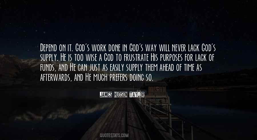 Quotes About Doing Work For God #768065