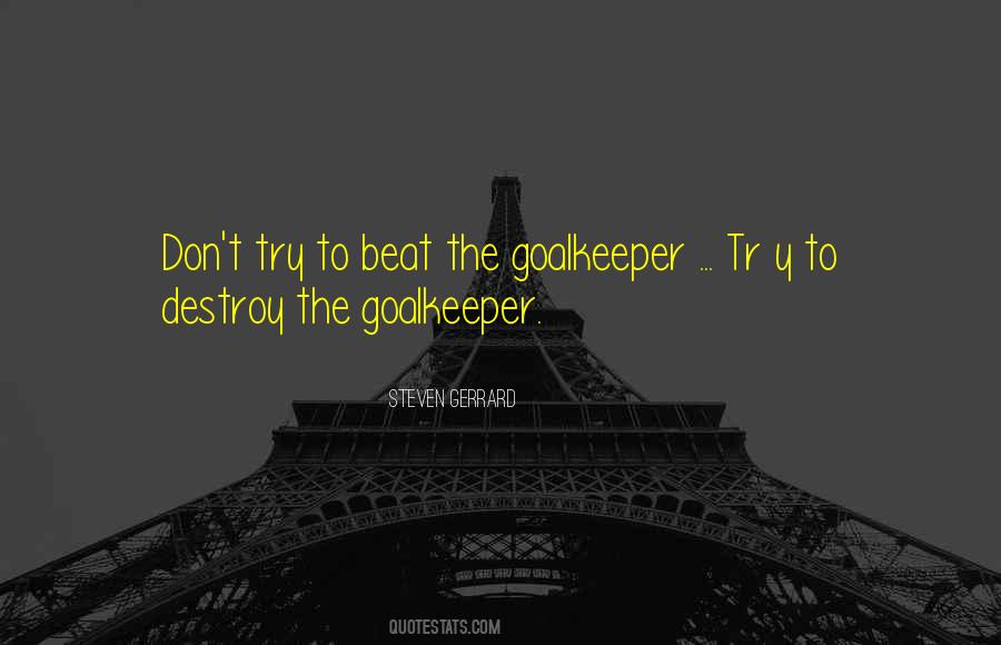 Best Goalkeeper Sayings #313245