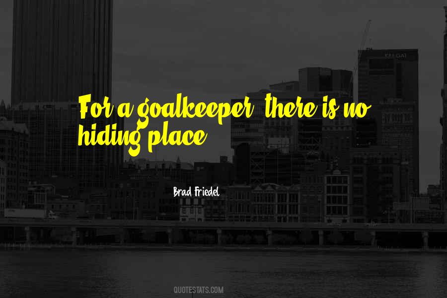 Best Goalkeeper Sayings #406669