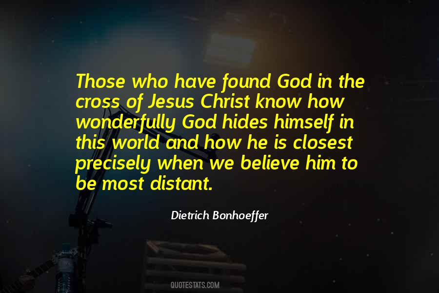 Quotes About Cross Of Jesus #1382626