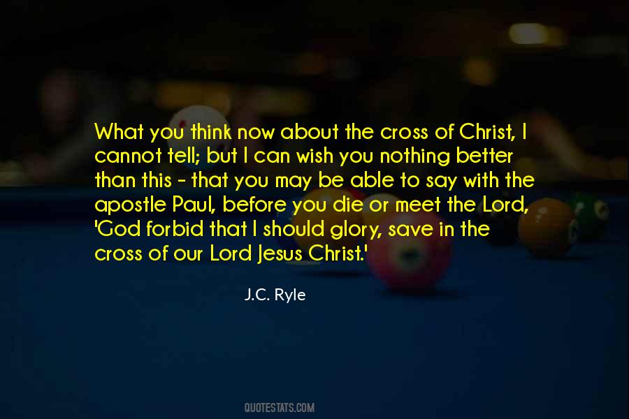 Quotes About Cross Of Jesus #708718