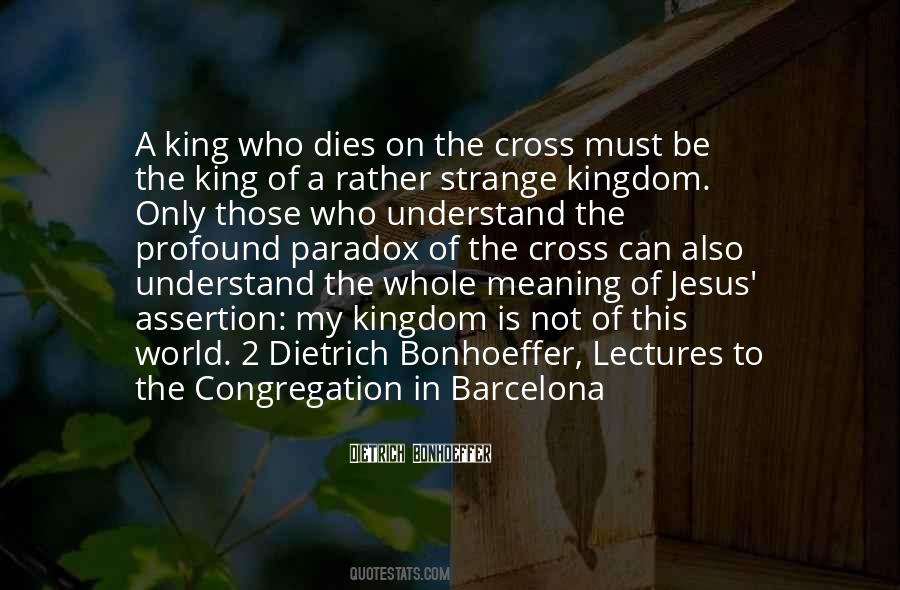 Quotes About Cross Of Jesus #722641