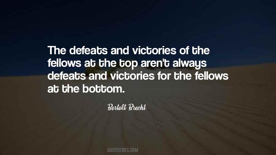 Quotes About Victories And Defeats #698999