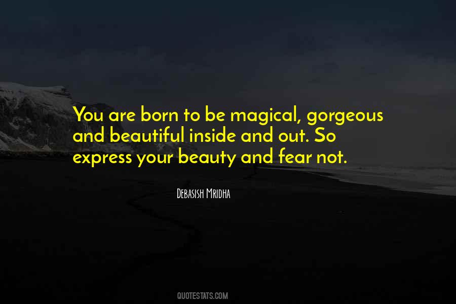 Your Gorgeous Sayings #82187