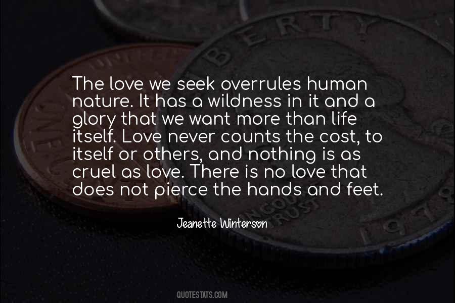 Quotes About Love And Human Nature #1538793
