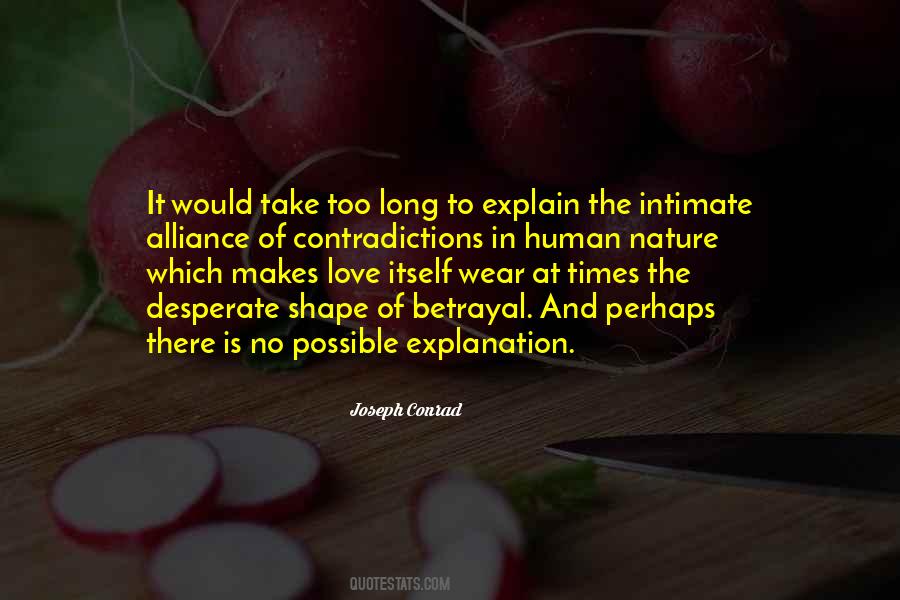 Quotes About Love And Human Nature #1621240