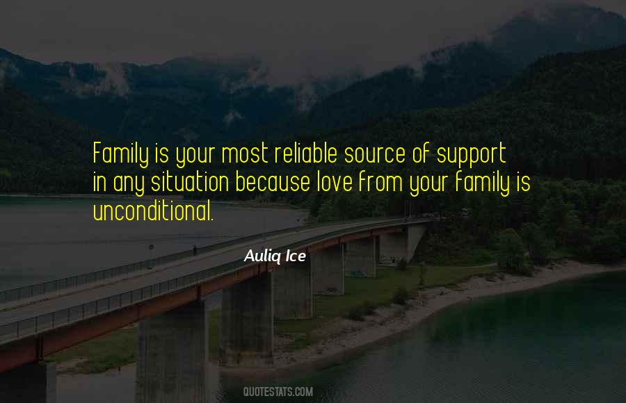 Quotes About Love Family Support #1807968