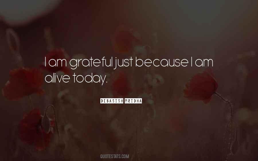 I Am Grateful Sayings #1368234