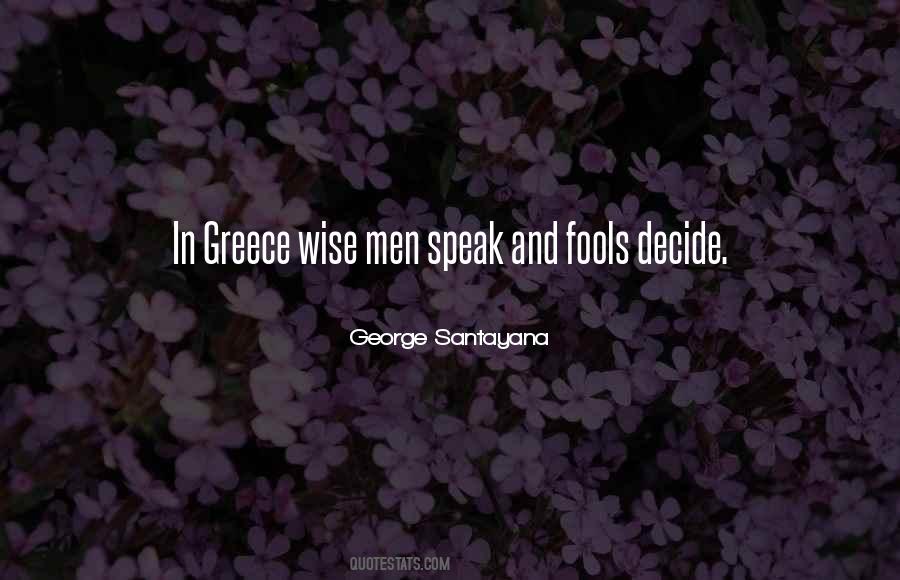Greece Wise Sayings #1550910