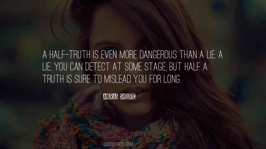 Lies Truth Sayings #126118