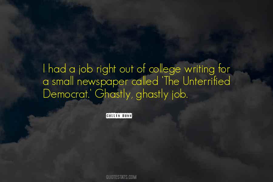 Quotes About Newspaper Writing #866909