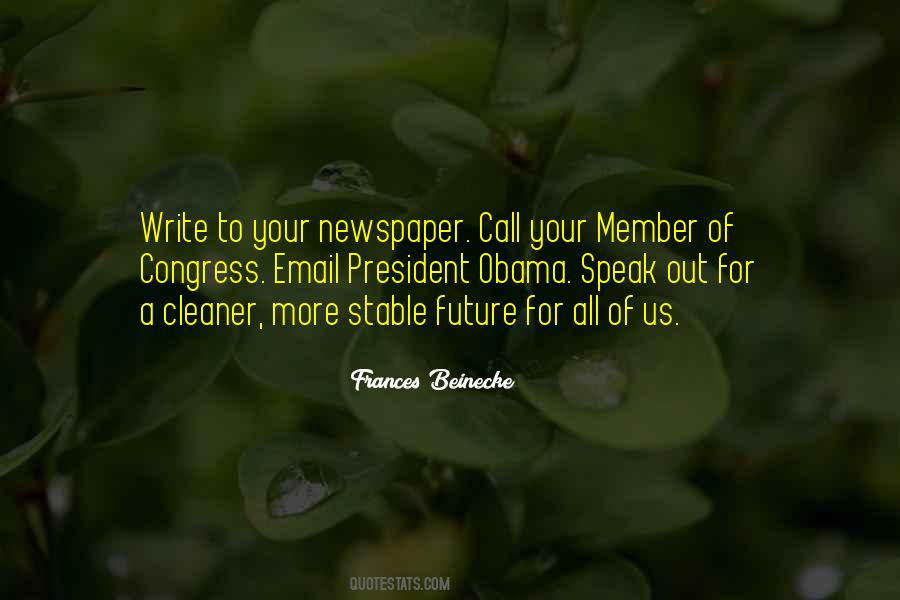 Quotes About Newspaper Writing #906325