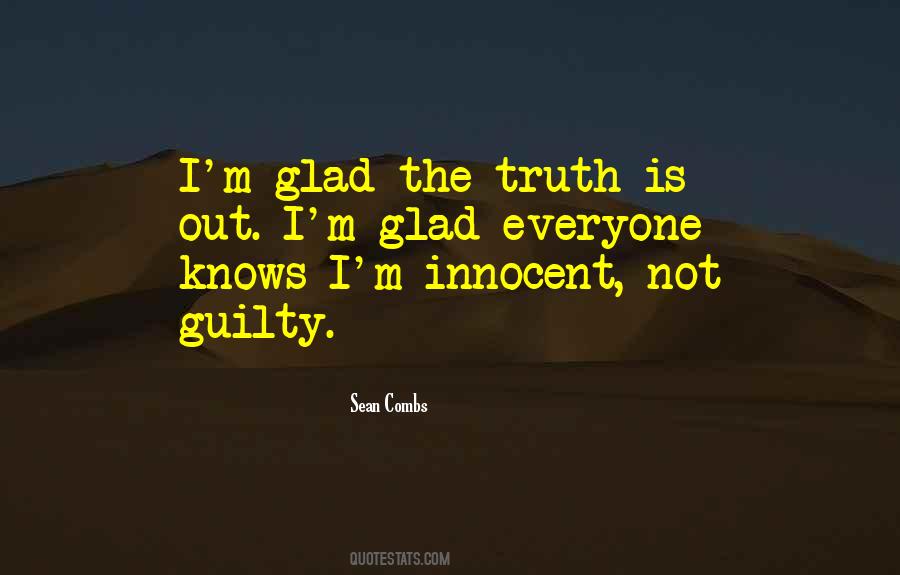 Not Guilty Sayings #211869