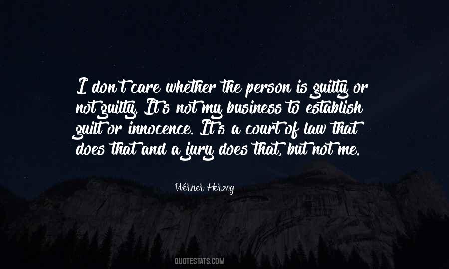 Not Guilty Sayings #938128