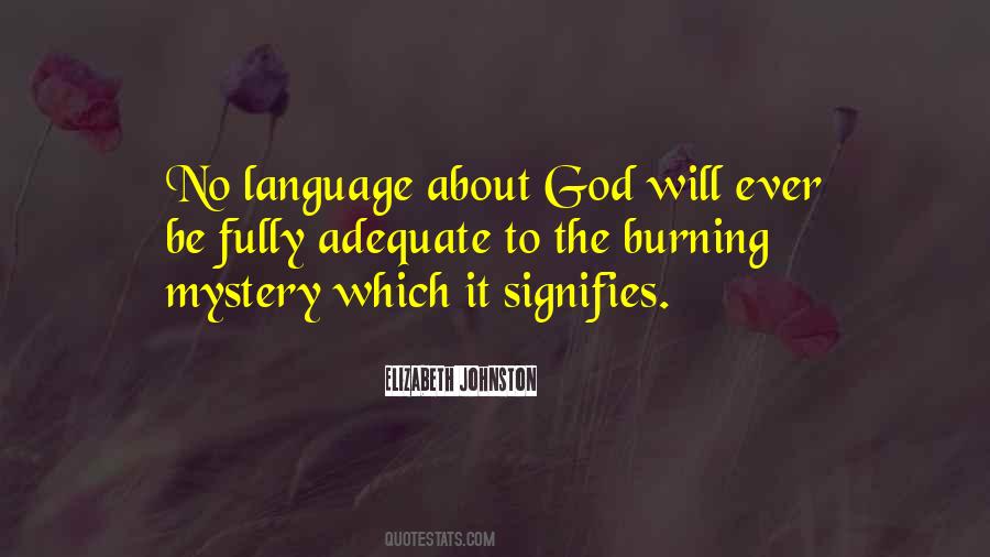 Quotes About Signifies #1040623