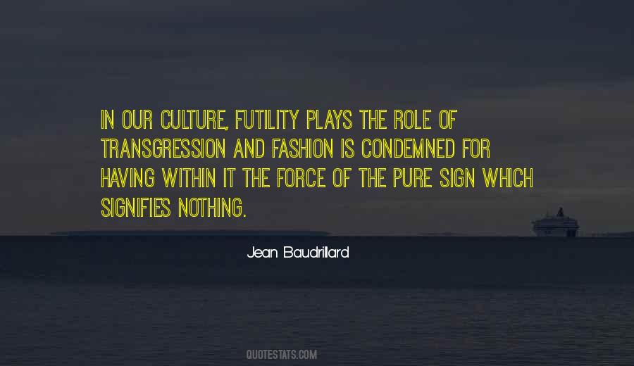 Quotes About Signifies #743043