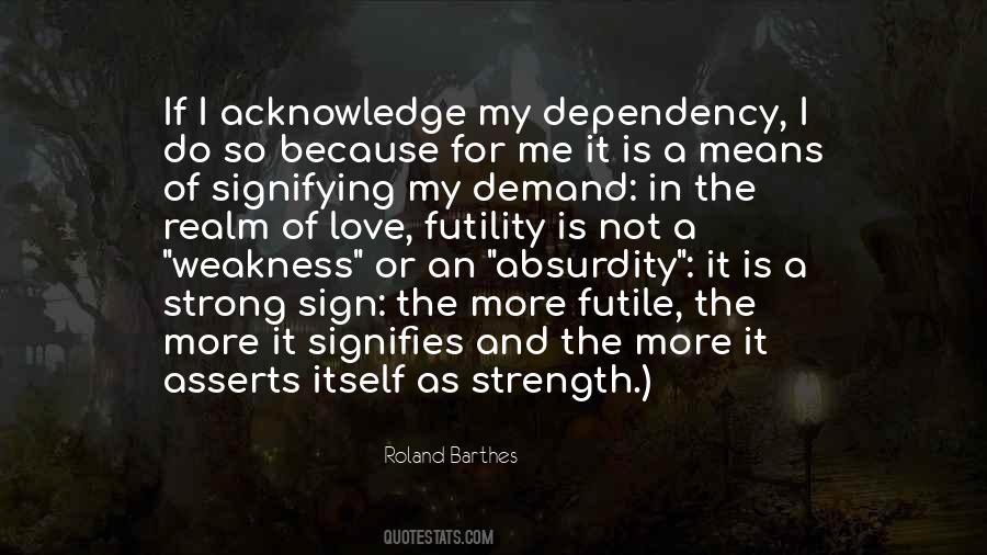 Quotes About Signifies #944982