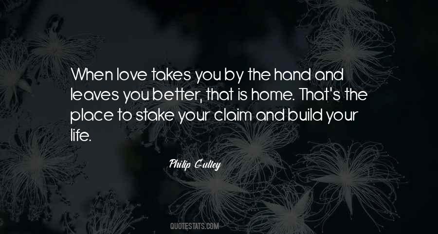 Love Hand Sayings #94661